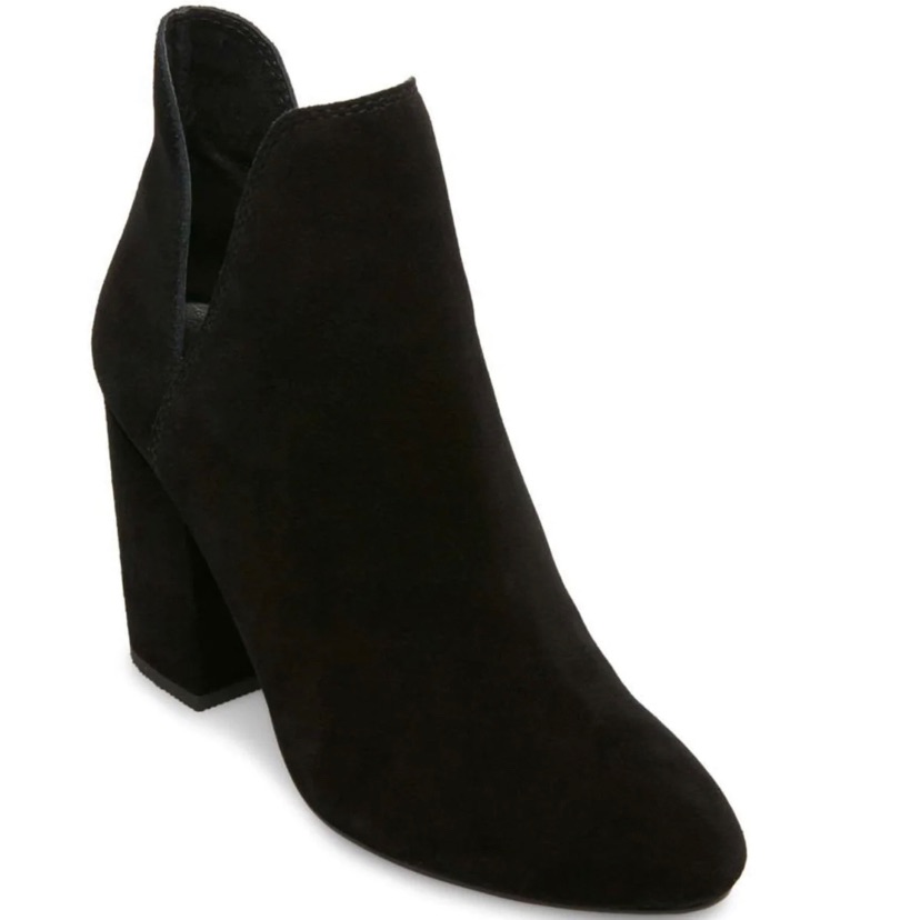 Steve Madden Women's Rookie Ankle Heel Boot In Black Size 10m